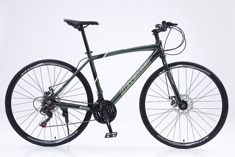 Vélo de route léger en alliage d'aluminium, poignée courbée, pour homme et adulte, vitesse variable, pour étudiant_voghion.com