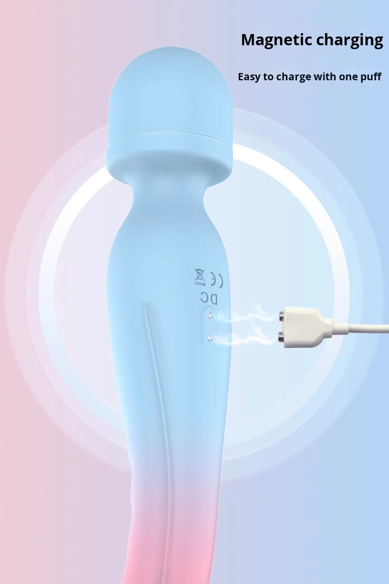 Vibratore a proiettile con bacchetta per il punto G, set di vibratori, vibratori sessuali, massaggiatore a bacchetta riscaldante impermeabile, giocattolo sessuale per adulti, per donne e coppie._voghion.com