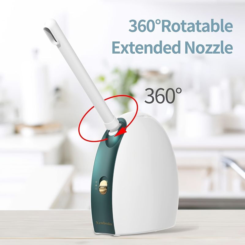 2in 1 Hot & Cold Steamer, Nano Ionic Steam Device For Sinuses Moisturizing Pore Cleansing, Dual-Temp With_voghion.com