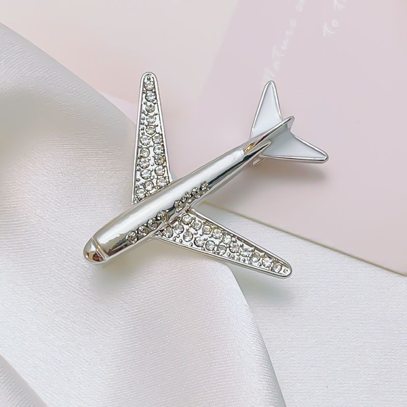 Flugzeugbrosche, exquisites koreanisches Temperament, High-End-Corsage, Damenpullover-Anstecknadel, trendige Persönlichkeit, Blazer-Accessoires_voghion.com