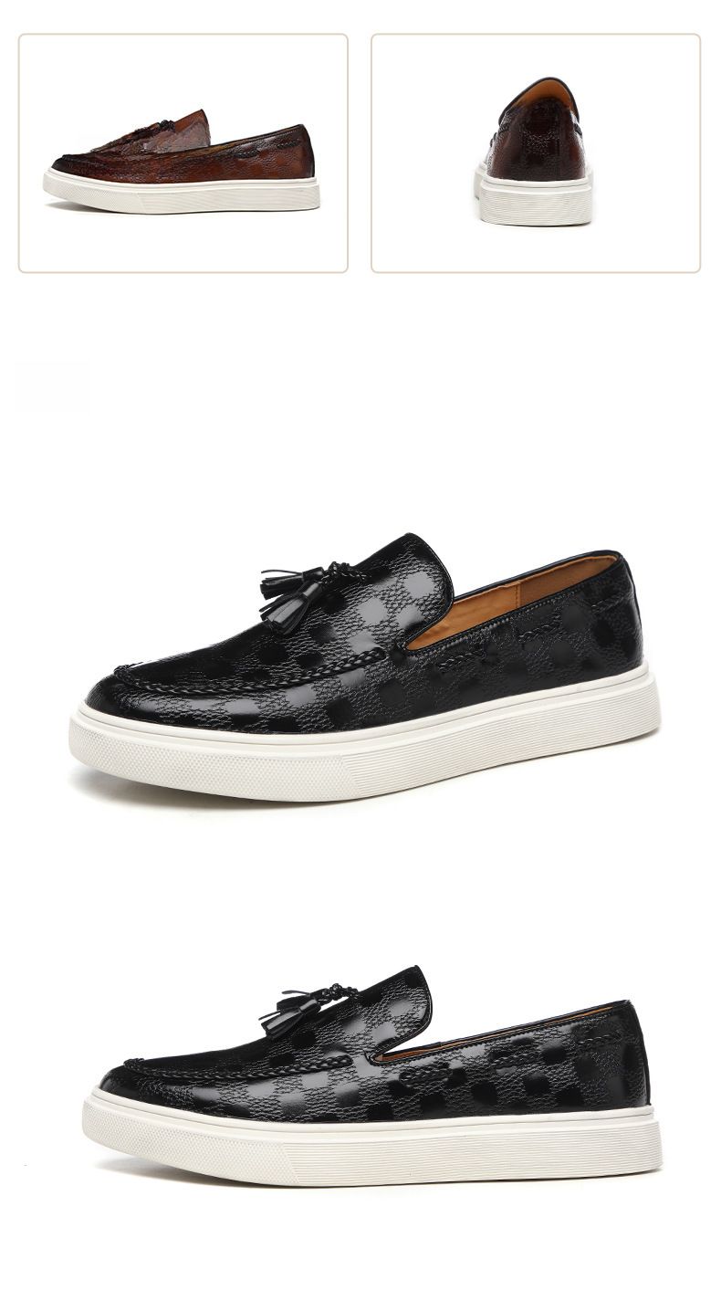 Loafers Men's Summer Breathable Loafers Slip-on Loafers Versatile Slip-on Casual Shoes_voghion.com