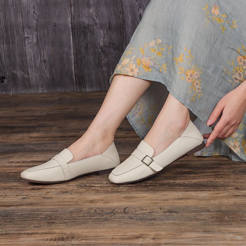 Women's Slip-On Two-Way Shoes Autumn Winter New Casual Fashion Fashionable One-Piece British Style Versatile_voghion.com
