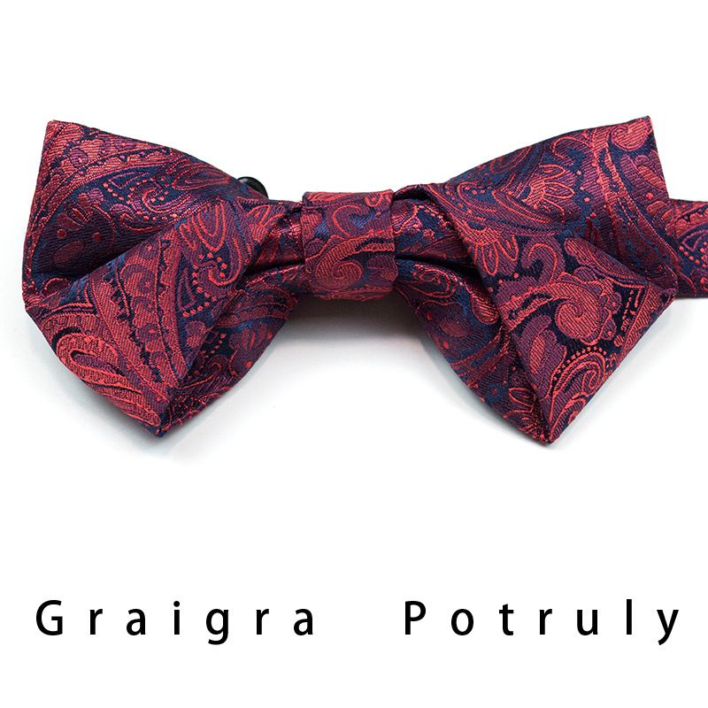 Cravatte e fazzoletti da uomo Piccoli all'ingrosso Paisley Papillon da uomo Set fazzoletto da taschino Sciarpa quadrata piccola personalizzata_voghion.com