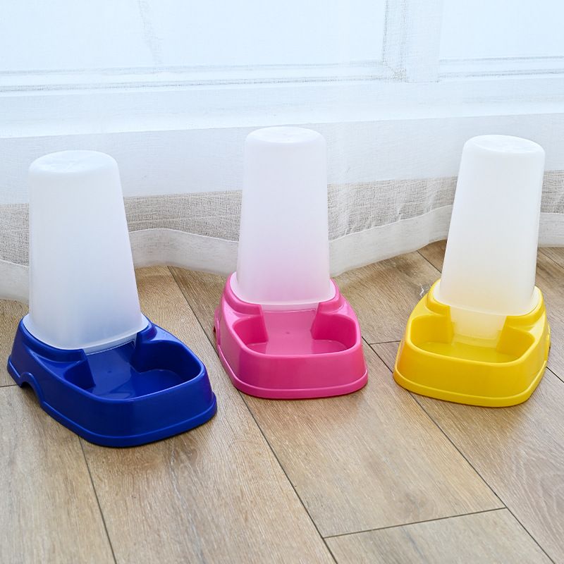 Vertikaler Eimer aus Kunststoff, automatischer Futternapf für Haustiere, Hundenapf für langsames Fressen, Hersteller und Großhändler_voghion.com