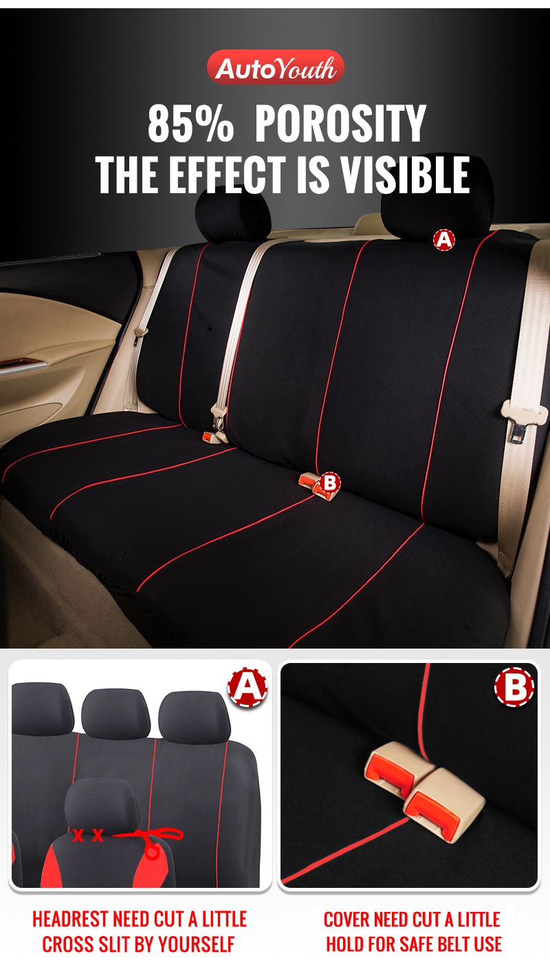 Set da 5 pezzi, universale, adatto alla maggior parte delle auto, antimacchia, coprisedili alla moda, protezione dei sedili_voghion.com