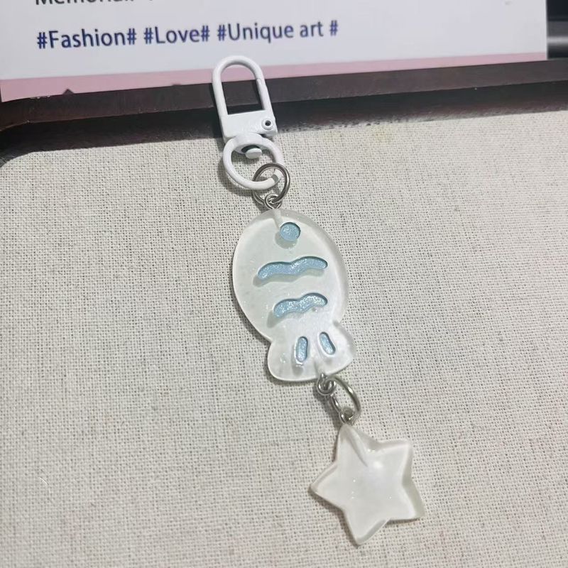 Crystal Colorful Fish Keychain Girl's Pendant Jewelry_voghion.com