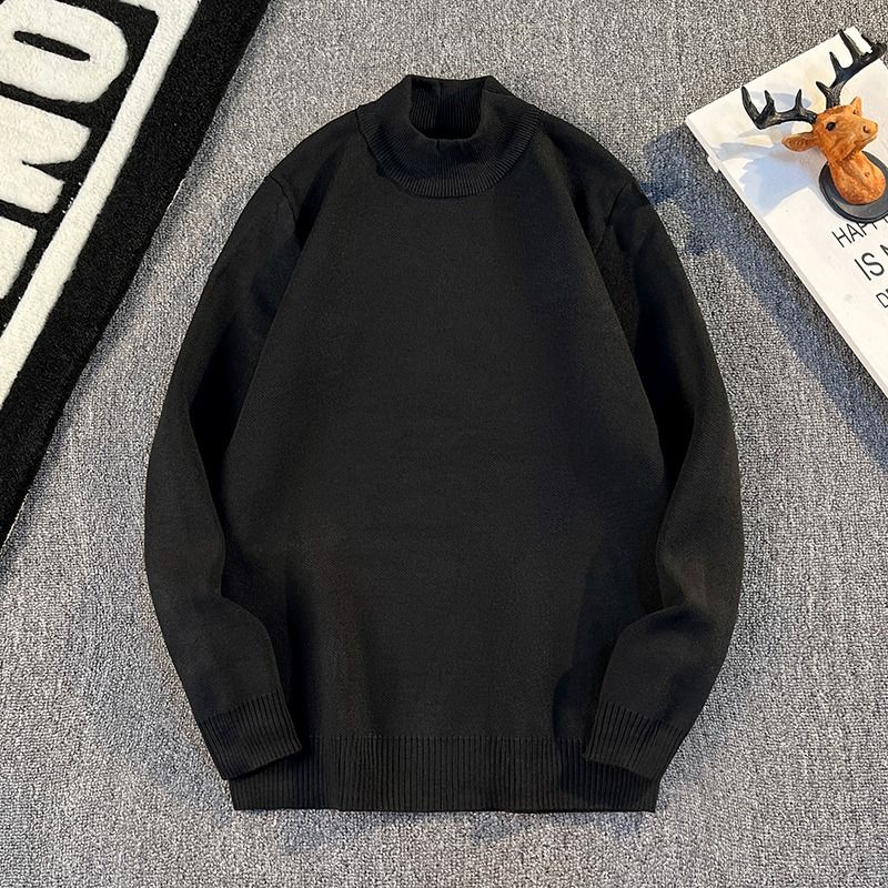 Abbigliamento da uomo Maglione a collo alto da uomo - Strato di base termico aderente_voghion.com