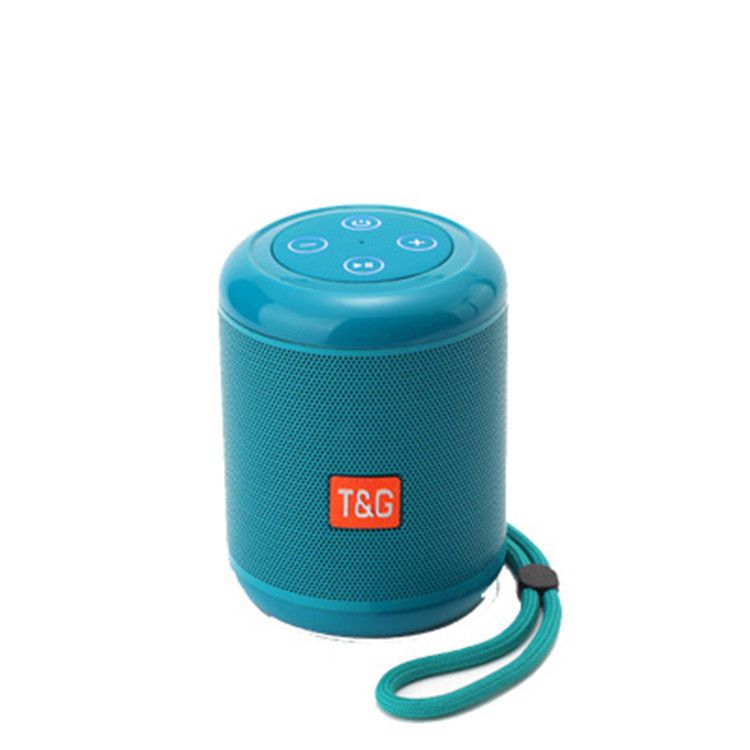 TG519 Tessuto Bluetooth Esterno Portatile TWS Couplet Card FM Subwoofer Regalo Creativo Mini Altoparlante Durata Aggiornamento_voghion.com
