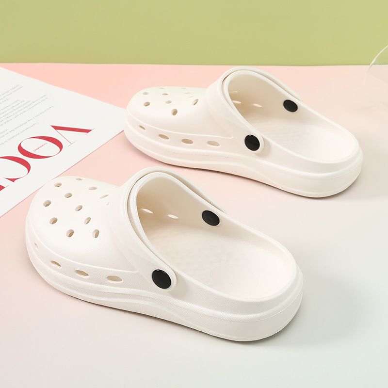 Scarpe da grotta da donna di qualità imbattibile, capispalla estivi, antiscivolo, leggere, con punta rinforzata, suola spessa, con rialzo, traspiranti, con suola in gomma fresca._voghion.com