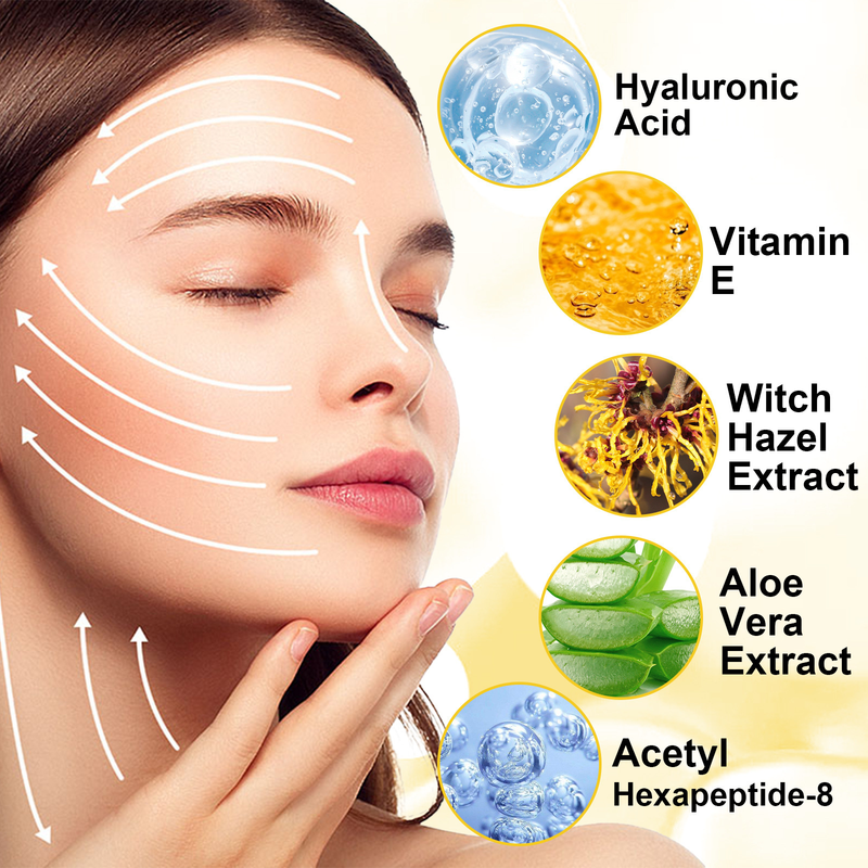 Il viso antirughe Hoygi migliora la secchezza della pelle, idrata, previene l'invecchiamento e attenua l'essenza delle macchie_voghion.com