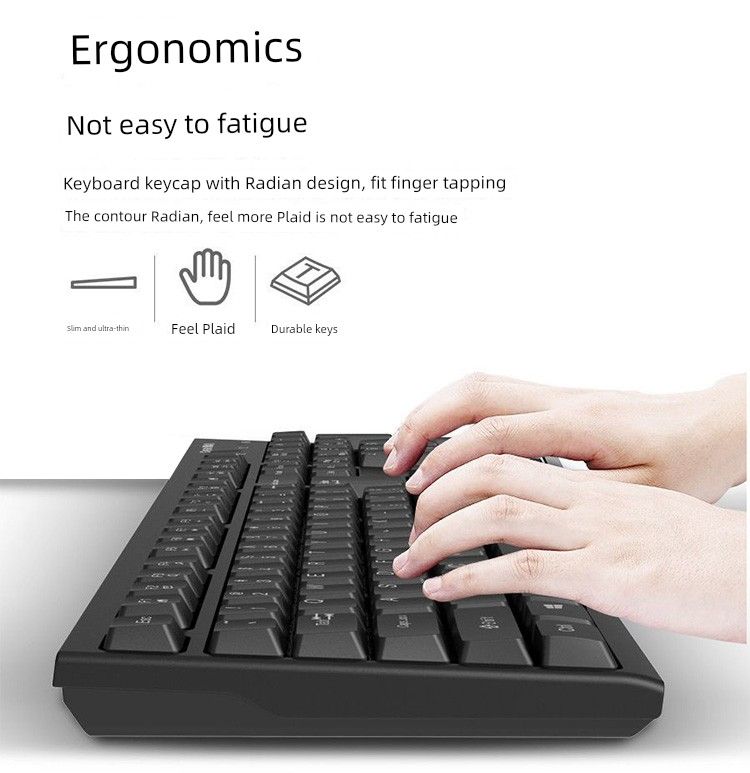 Greatwall Great Wall Km360 Wireless Bluetooth Keyboard Office For Home Computer Laptop Key Mouse Suit_voghion.com