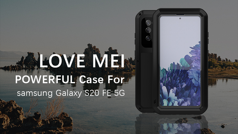 Powerful Love Mei Phone Case For Samsung Galaxy S Fe Metal Armor Shock Dirt Proof Water Cases For Samsun_voghion.com