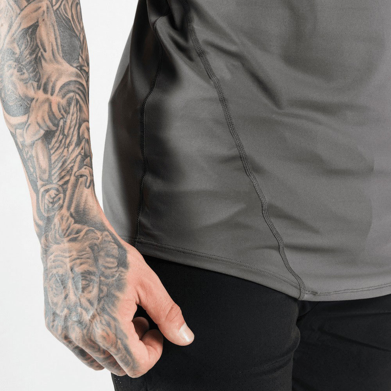 Muscle Fitness Male Brother Sommer Sport Freizeit Elastisch Quick Dry Blank Light Plate No Splice Tank Top_voghion.com