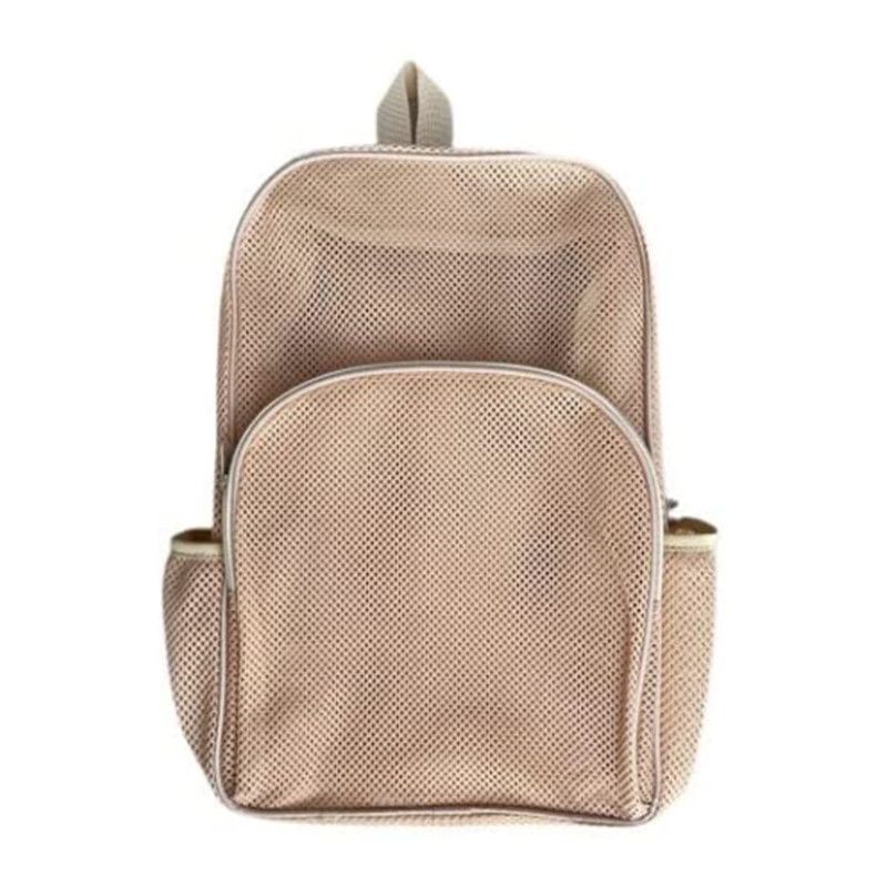 Mochila de malla de estilo moderno, bolsa para viajes al aire libre, natación y senderismo._voghion.com