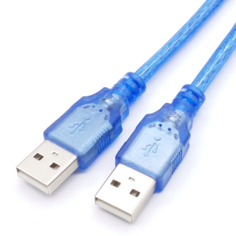 Câble double tête haute vitesse 150/300 cm USB2.0 vers mâle rallonge de données pour ordinateur_voghion.com