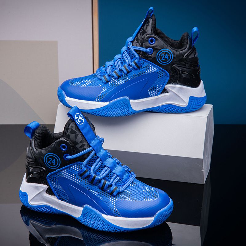 Scarpe da basket Jinjiang da allenamento per bambini, in mesh traspirante, primavera e autunno 2025_voghion.com