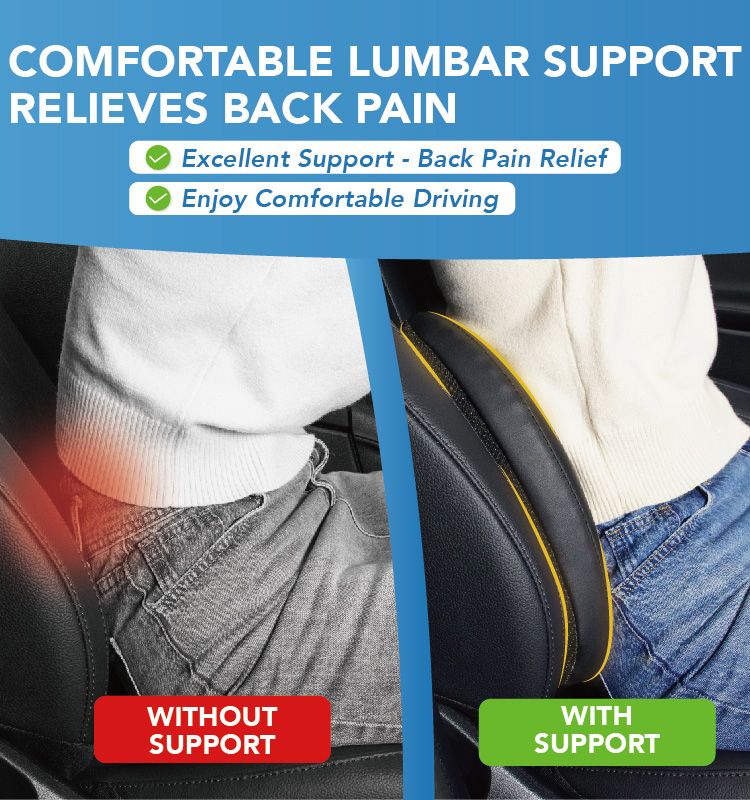 Überlegene Lordosenstütze Kissen Memory Foam Mesh Cojines Para Auto Offe Rollstuhl Rückenkissen Autozubehör_voghion.com
