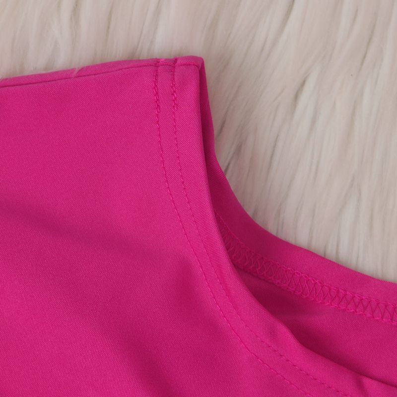 Vêtements pour femmes, maillot de bain de couleur unie, ensemble deux pièces en gaze en maille_voghion.com