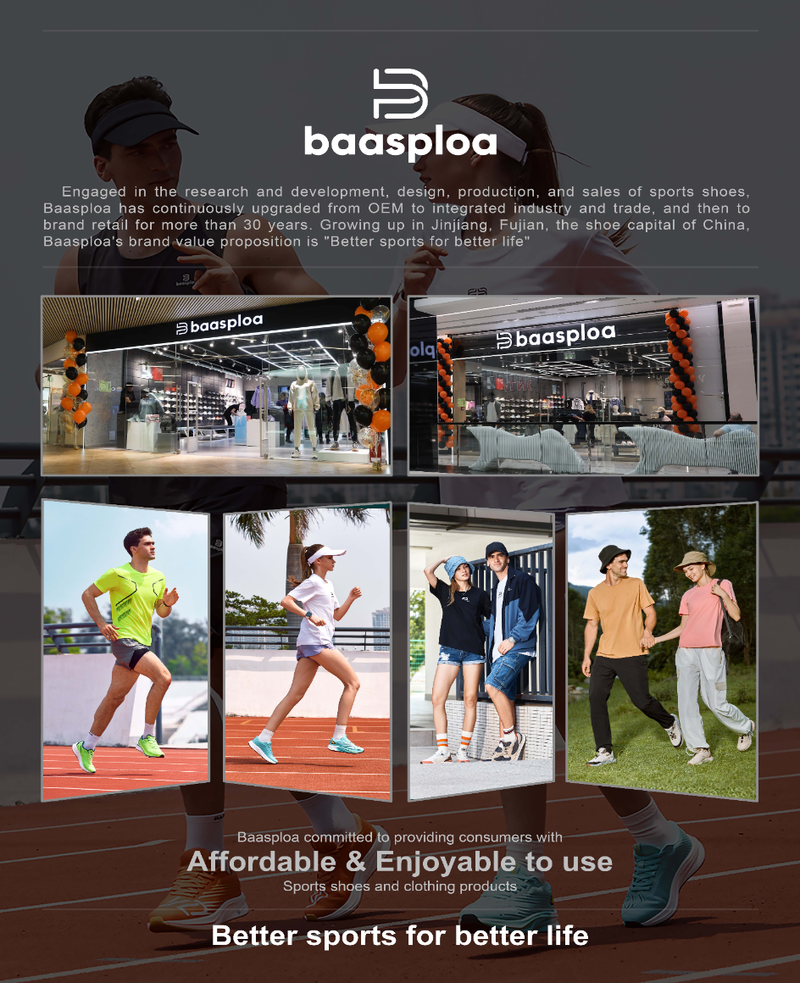 Baasploa Herren Wanderschuhe Lässige leichte Schnürschuhe Wanderschuhe Herren Outdoor Wasserdicht Camping Beständig Rutschfeste Sneakers_voghion.com