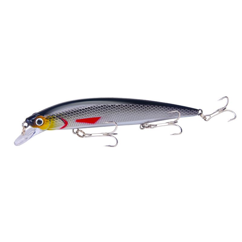 Lure Bait 14cm/18.3g Long Distance Lead Floating Minnow Bait Simulation Bait Hard Bait Bait For Perch_voghion.com