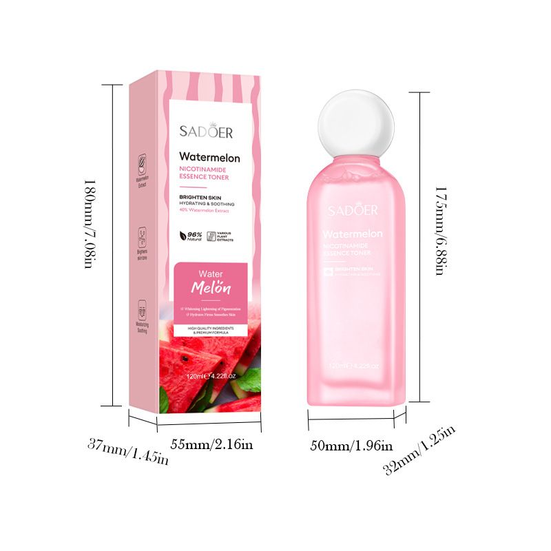 Full English SADOER Watermelon Niacinamide Essence Toner Moisturizing Hydrating Water_voghion.com