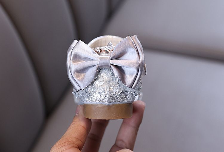 Neu Dame Baby Mädchen Mädchen Prinzessin Diamant Einzelnen Schuh Schuhe Dance_voghion.com