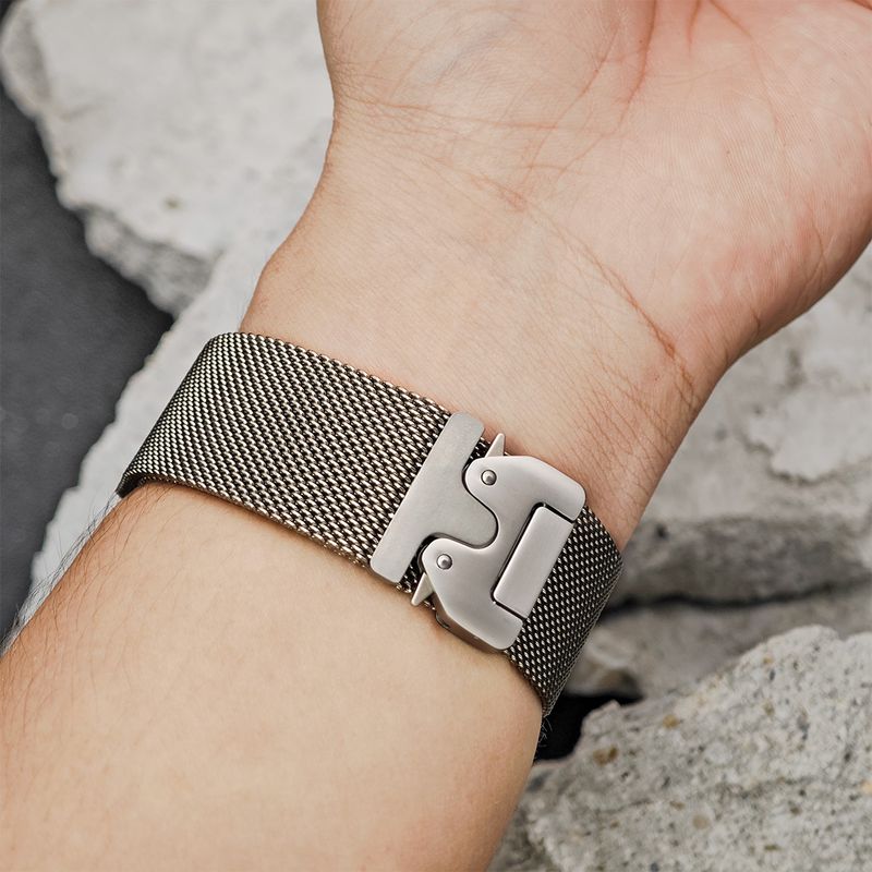 Watchbands Applicable To Iwatch 10/9/8 Ultra2 Stainless Steel Strap +pc All-inclusive Protective Case Set_voghion.com