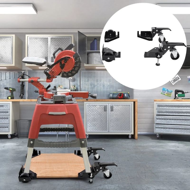 Mobile Base Heavy Duty Universal Stand 400 Lbs Capacity For Tools Machines_voghion.com