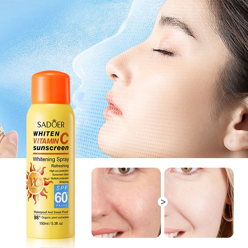 All English SADOER Gold Spray UV-Anti-Schweiß-Sonnenschutz für den Außenbereich_voghion.com