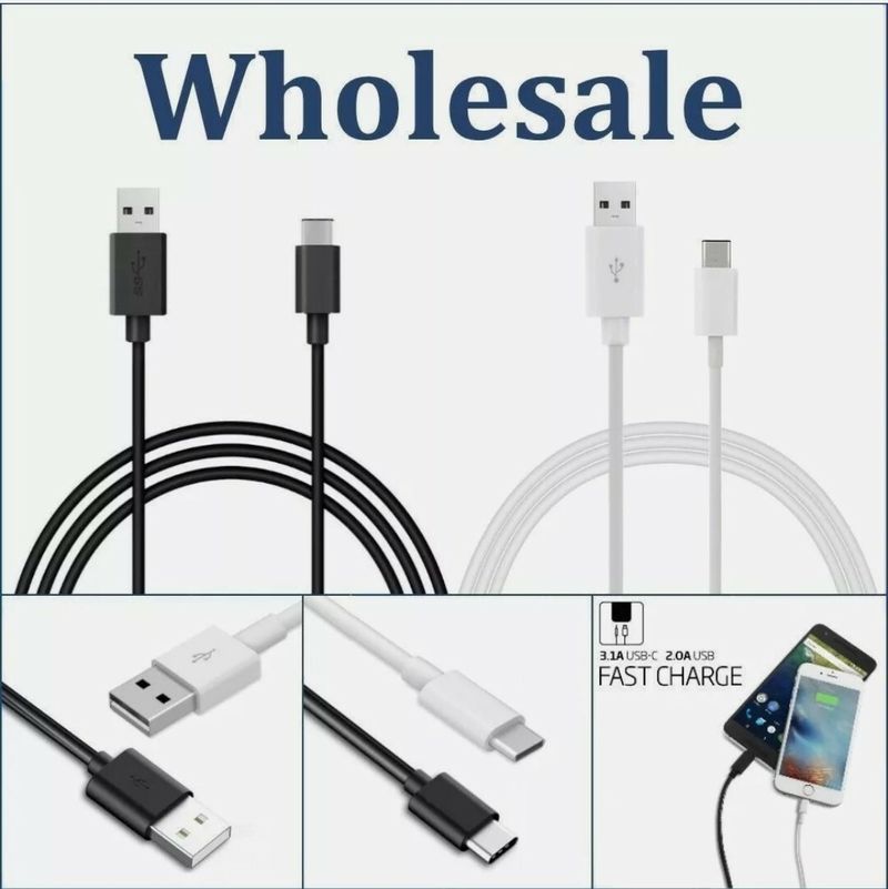 Lot de 25 câbles de synchronisation USB-C pour téléphone portable, vente en gros_voghion.com