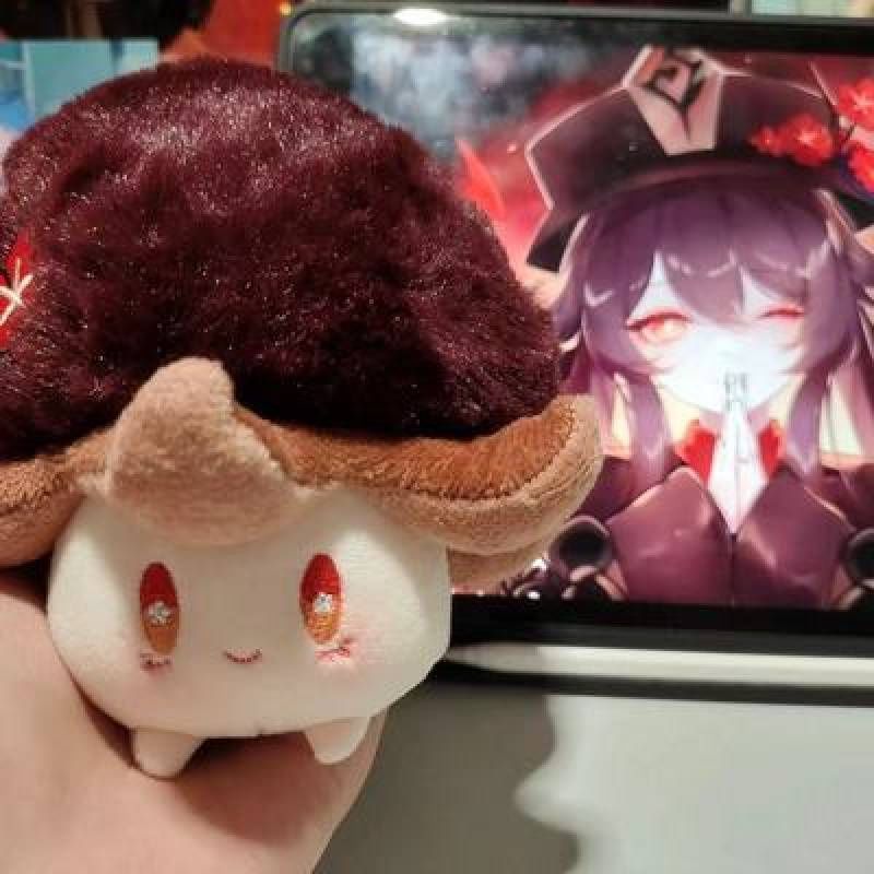 Genshin Fluffy Impact Orijinal Peluş Oyuncak Bebek Yüzen Ceviz Karakter Karikatür Tarzı Yükseklik 10 cm_voghion.com