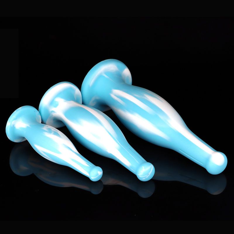 Sex Products Vodka SM Men And Women Use Soft Rubber Anal Whip Anal Plug Anal Chrysanthemum Dilator Deep Mixed Color Dildo_voghion.com
