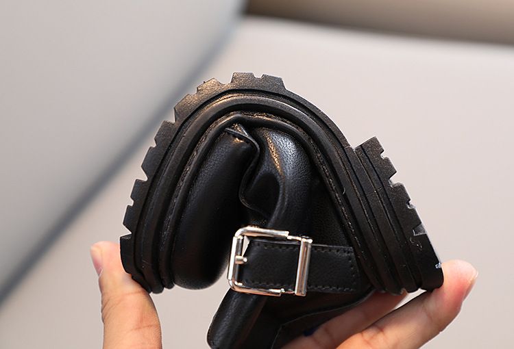 Barnskor Modestövlar för pojkar, flickor med mjuk sula, enkelstövelspänne_voghion.com