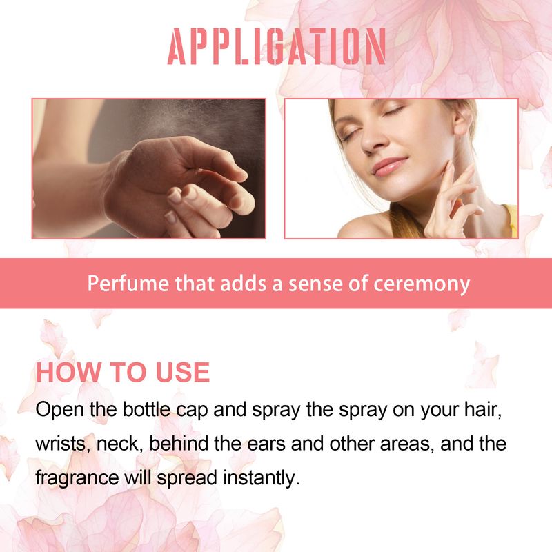 North Moon Fresh Lasting Fragrance Non-Pungent Women's Date Perfume Spray_voghion.com