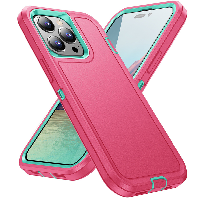 Case For iPhone 14 13 12 11 Pro Max XS XR 8 7 6 Plus Heavy Duty Shockproof Anti-Scratch Rugged Protective with Full Cover_voghion.com