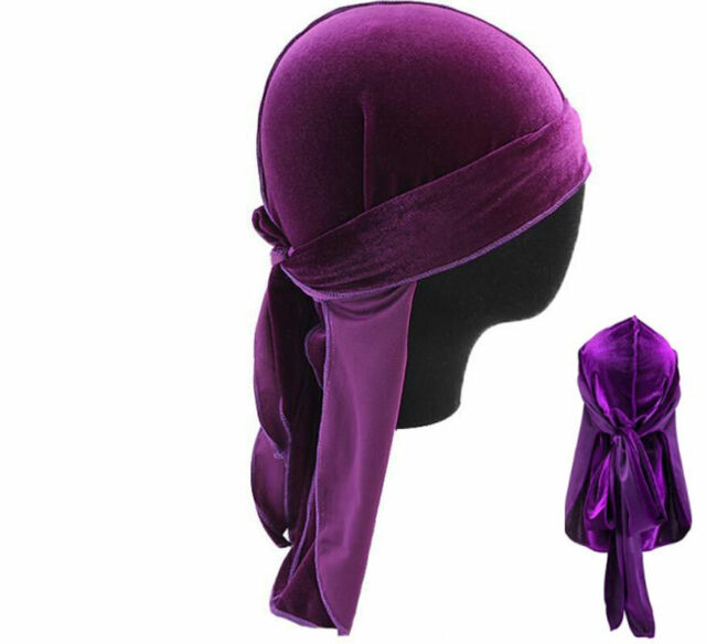 VEET DURAG Silk Headband Hat Unisex Advanced Du Doo Rag Wave Dance Design_voghion.com