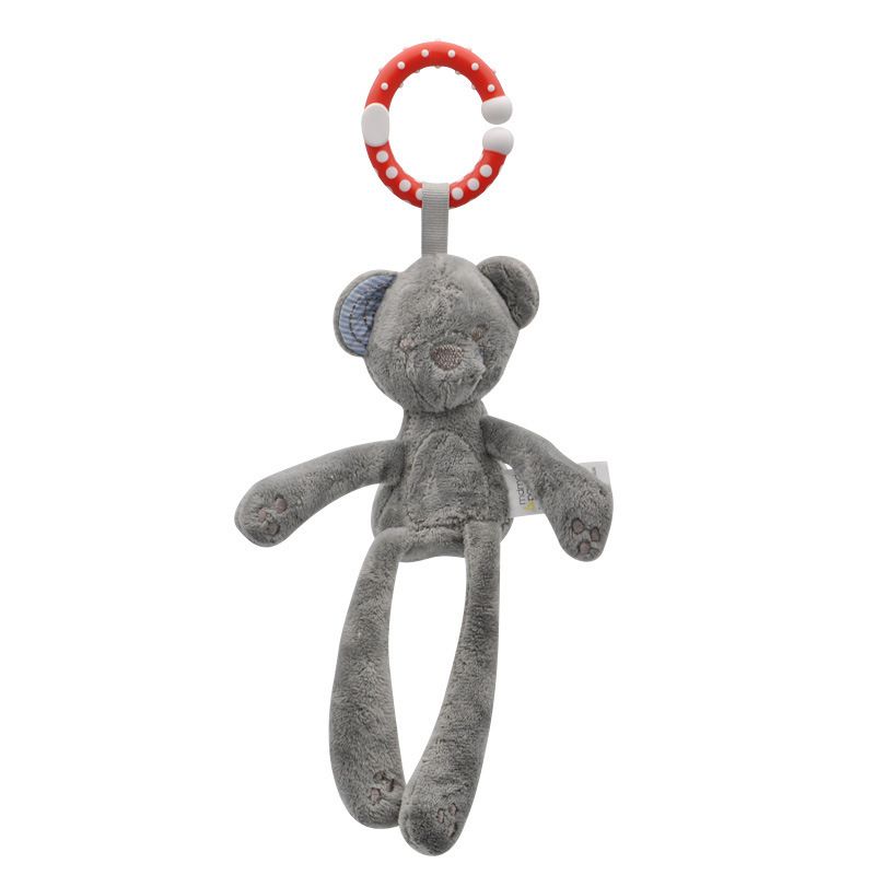 Juguetes para bebés, muñecos relajantes para niños, colgantes divertidos, conejo de dibujos animados, oso, bebé, campanas de viento, torno para colgar_voghion.com
