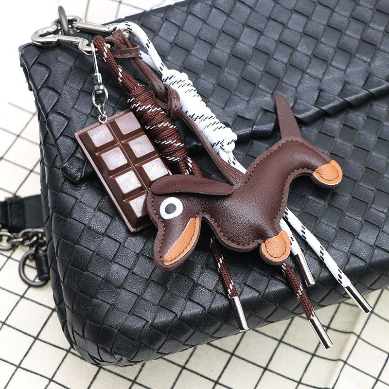 Bag Charm New Cartoon Personality Keychain Bag Pendant Series Dachshund Animal Shape Bag Pendant Decoration Wholesale_voghion.com