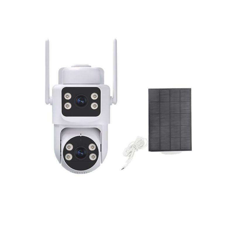 iCsee Overseas Waterproof 4G Free Data Solar AOV Surveillance Camera_voghion.com