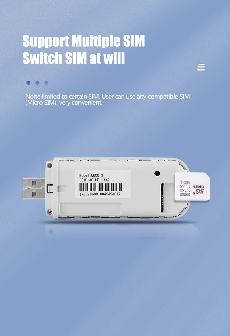 TIANJIE 3G / 4G SIM kortelė Wifi LTE USB maršrutizatoriaus modemas atrakintas JAV raktas belaidis automobilio "Wi-Fi Hotspot" mobiliojo tinklo adapteris plačiajuostis_voghion.com