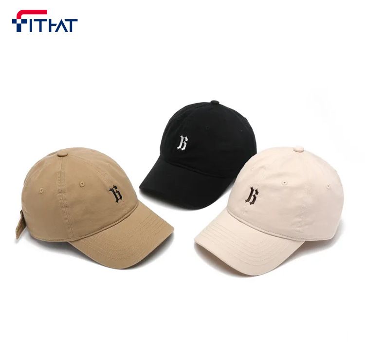 Berretto a becco d'anatra per donna con toppa retrò, lettera B, berretto da baseball morbido per donna, semplice e versatile per mostrare il viso piccolo._voghion.com