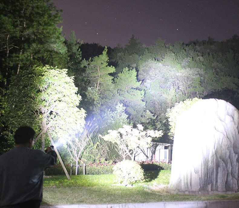 Mini New Professional Grade Strong Light Super Waterproof Black Technology Original Magnetic Flashlight_voghion.com