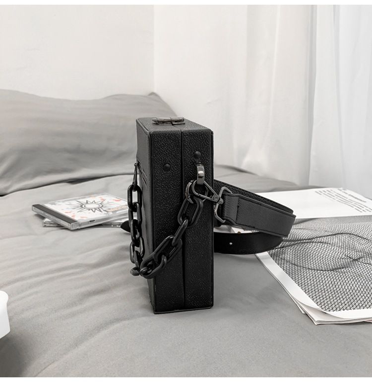 Borsa a tracolla da uomo, borsa a scatola, borsa a catena verticale, borsa per cellulare, borsa a tracolla da donna, portasigarette di marca di lusso da uomo_voghion.com