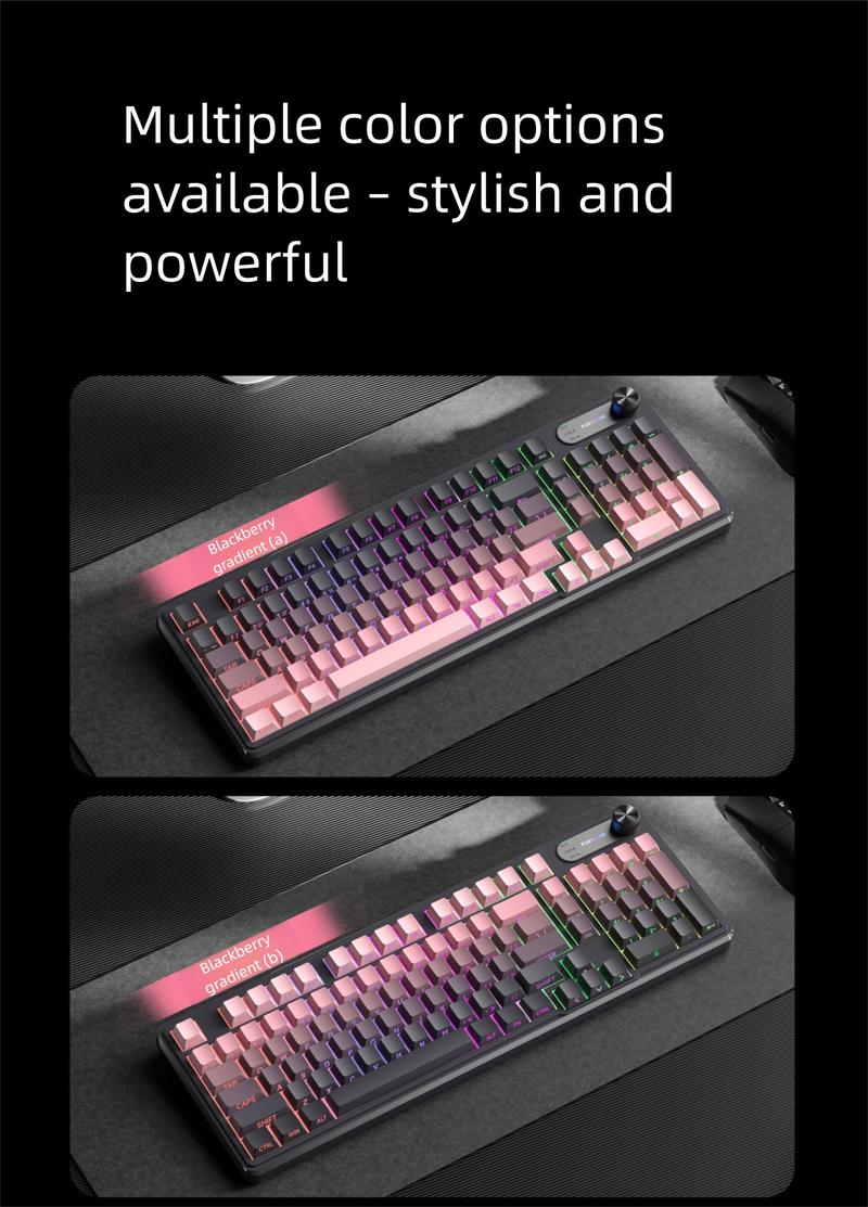 Tastiera FURYCUBE IP98 meccanica impermeabile per computer da gioco e-sport, esteticamente gradevole, cablata e silenziosa_voghion.com