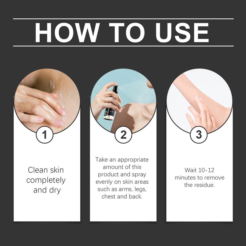 West&Month Cleansing Spray, Refreshing And Gentle Cleansing And Smoothing Body And Skin Spray All Over Armpit Hair Arms_voghion.com