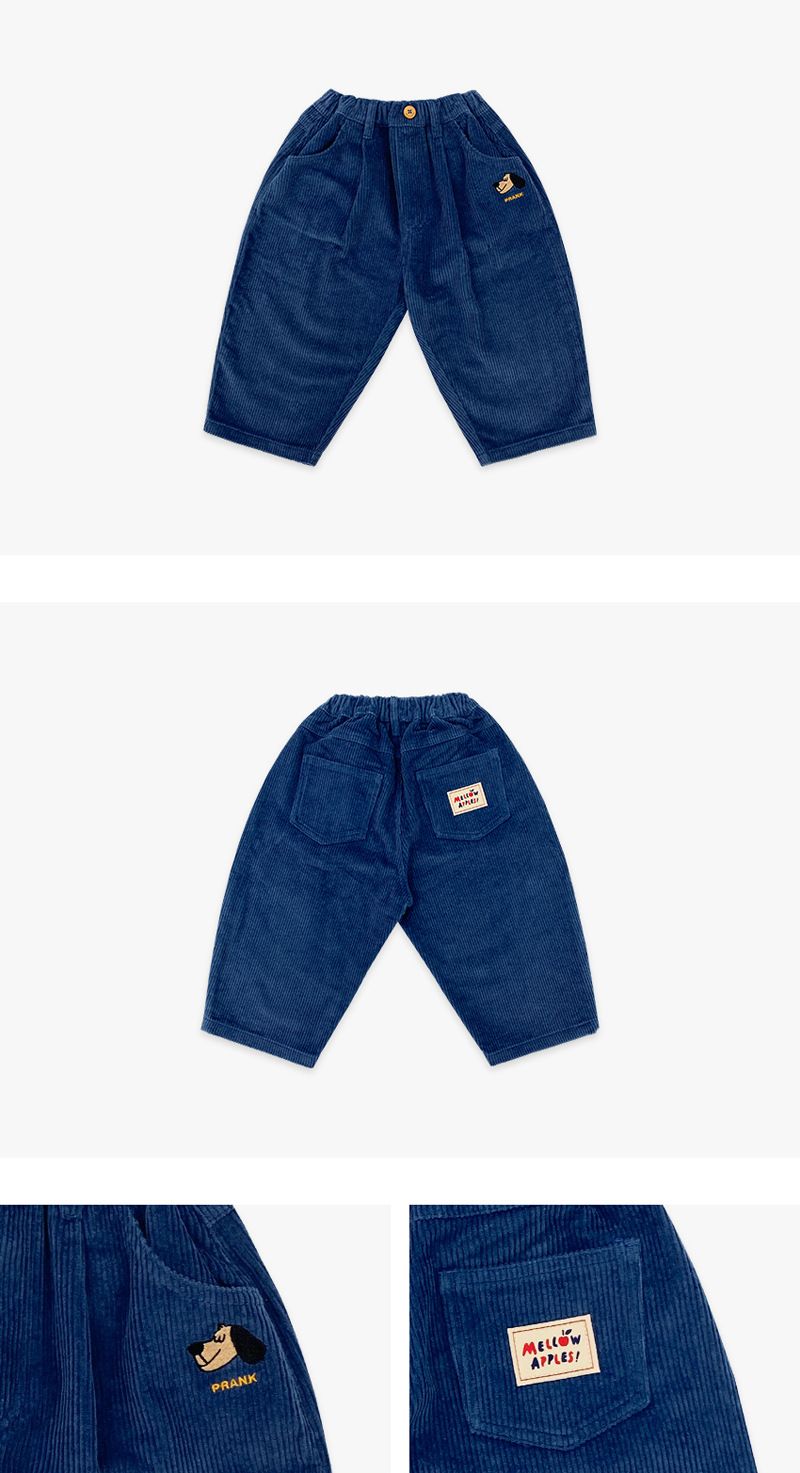 Kinderkleidung Winter Neue Produkte PS-Version Dicke, lockere, trendige Cordhose aus Samt für Jungen und Mädchen_voghion.com