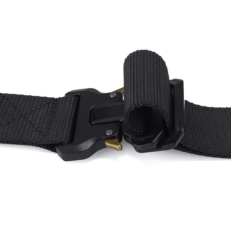 Cobra Tactical Nylon Woven Multifunctional Casual Alloy Buckle Pants Belt dla mężczyzn i kobiet_voghion.com
