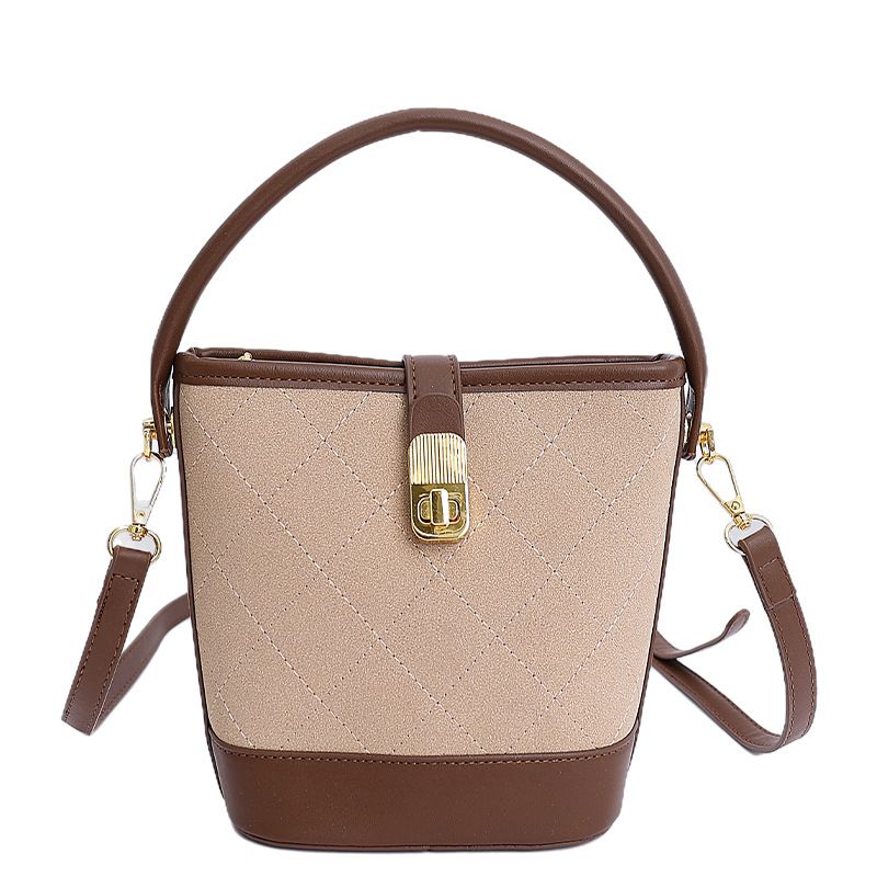 Borsa a mano alla moda da donna 2025, nuova borsa a secchiello versatile in stile coreano_voghion.com