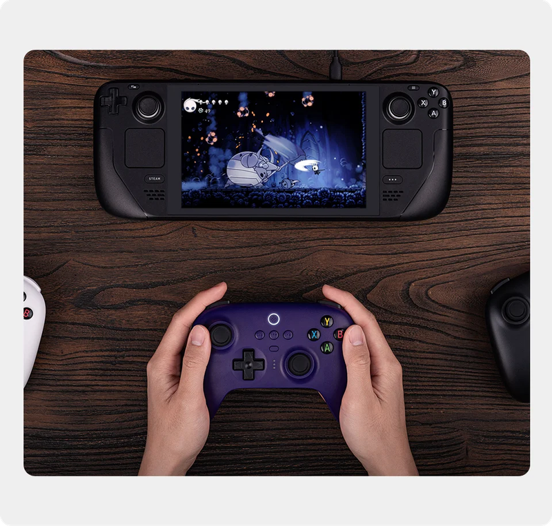 8BitDo - Nuovo wireless 2.4G definitivo, aggiornamento joystick effetto Hall, controller di gioco per PC, Windows Steam Deck, Android_voghion.com