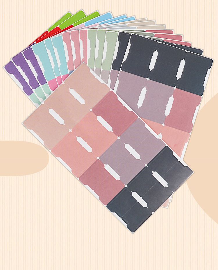 Bohemian Style Index Tabs, Blank Writable Sticky Notes For Bible, Journals, And Books, Colorful Self-Adhesive Labels_voghion.com